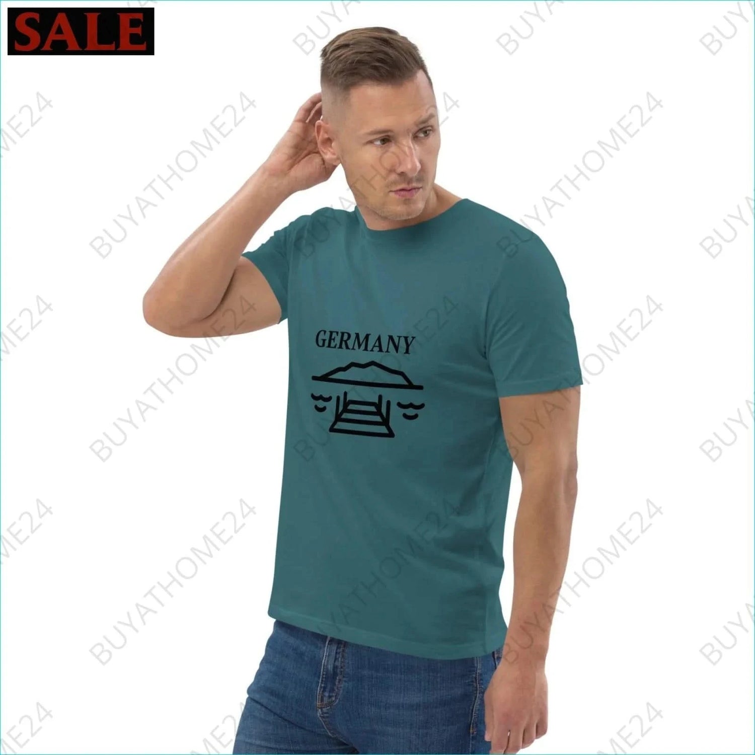 Herren T-Shirt S-5XL - BUYATHOME24 - T-Shirtdruck - GERMANY - HERRENMODE, T-Shirt, YOUR STYLE