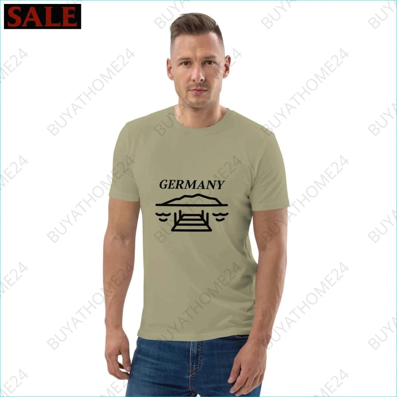 Herren T-Shirt S-5XL - BUYATHOME24 - T-Shirtdruck - GERMANY - HERRENMODE, T-Shirt, YOUR STYLE