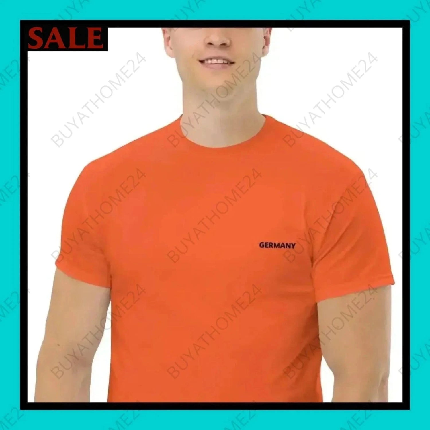 Herren T-Shirt S-5XL - BUYATHOME24 - T-Shirtdruck - GERMANY - HERRENMODE, T-Shirt, YOUR STYLE