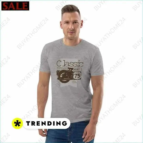 Grafik Rundhalsshirts Herren & Damen T-Shirt S - 5XL – Vielseitig von BUYATHOME24® BUYATHOME24®
