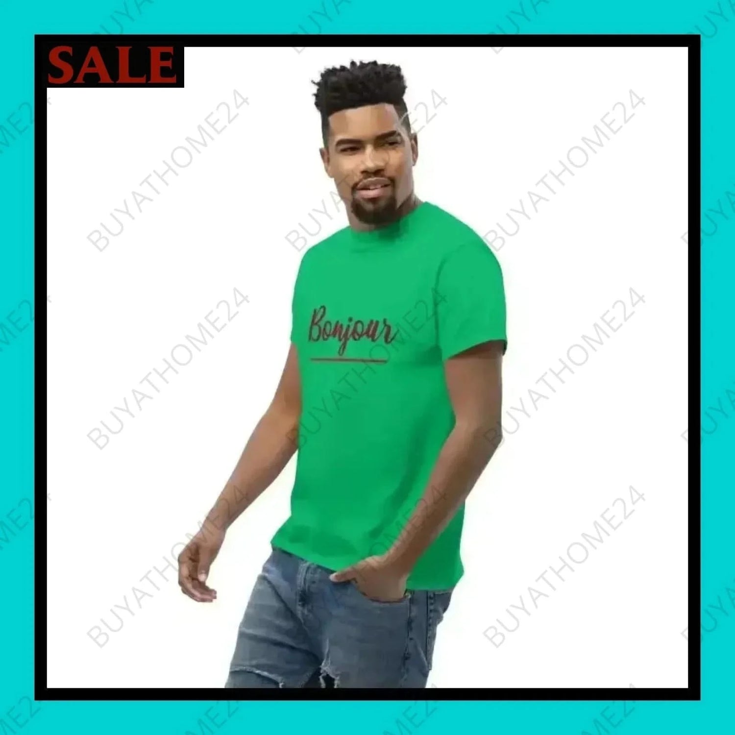 Herren T-Shirt S-5XL - BUYATHOME24 - T-Shirtdruck - GERMANY - HERRENMODE, T-Shirt