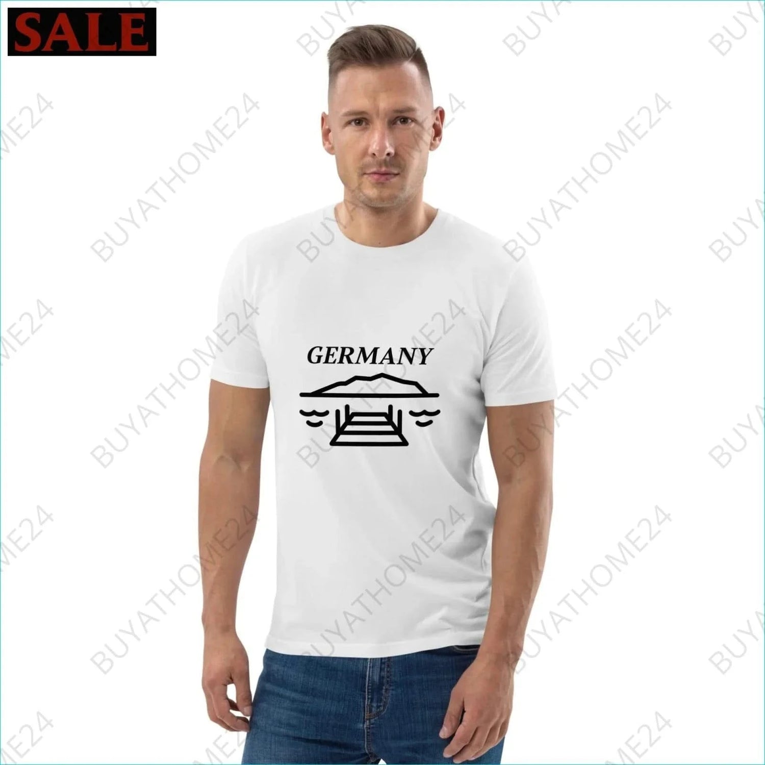 Herren T-Shirt S-5XL - BUYATHOME24 - T-Shirtdruck - GERMANY - HERRENMODE, T-Shirt, YOUR STYLE