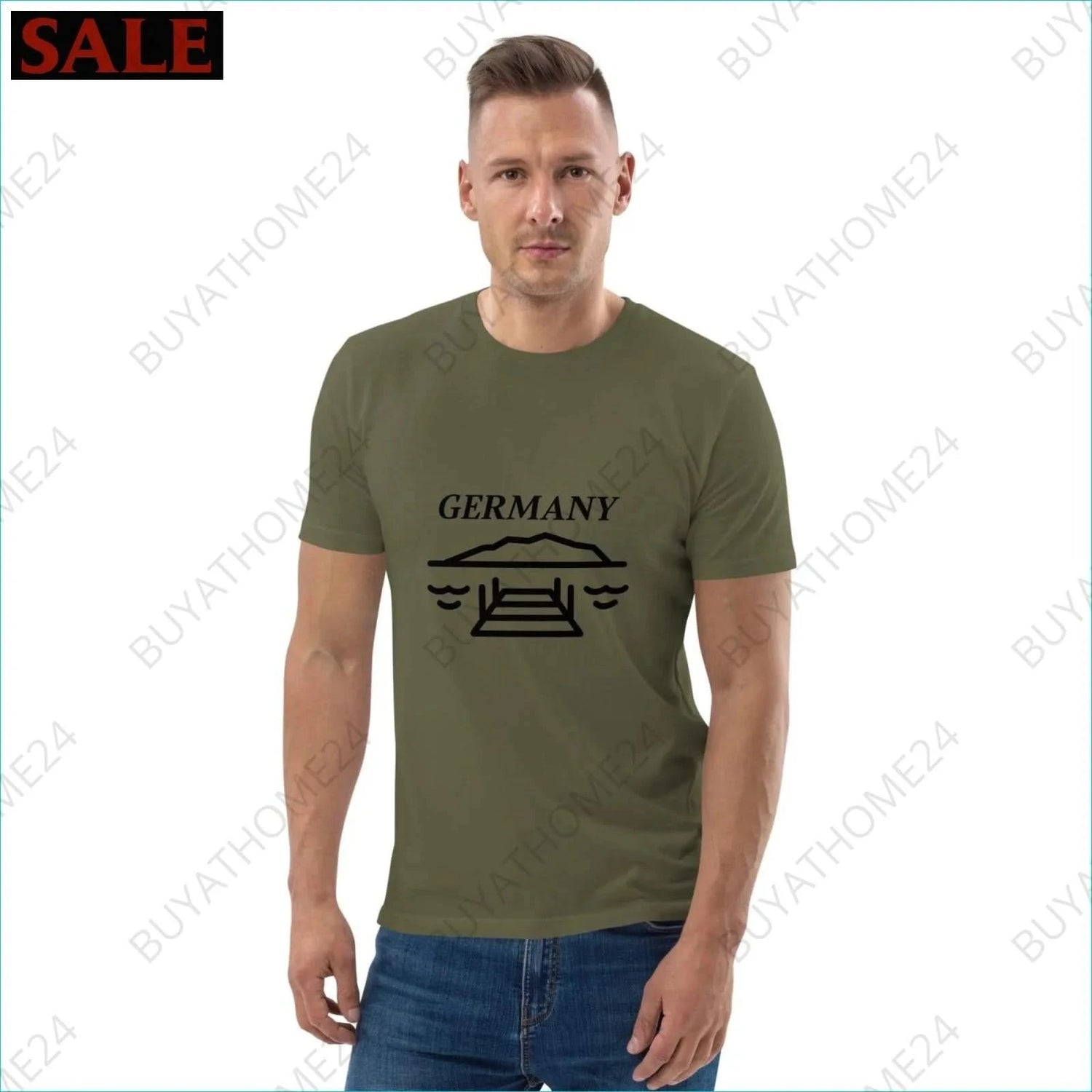 Herren T-Shirt S-5XL - BUYATHOME24 - T-Shirtdruck - GERMANY - HERRENMODE, T-Shirt, YOUR STYLE