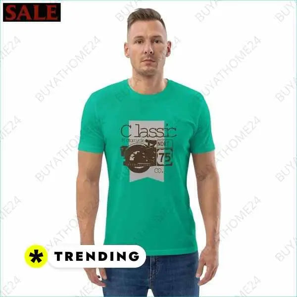 Grafik Rundhalsshirts Herren & Damen T-Shirt S - 5XL – Vielseitig von BUYATHOME24® BUYATHOME24®