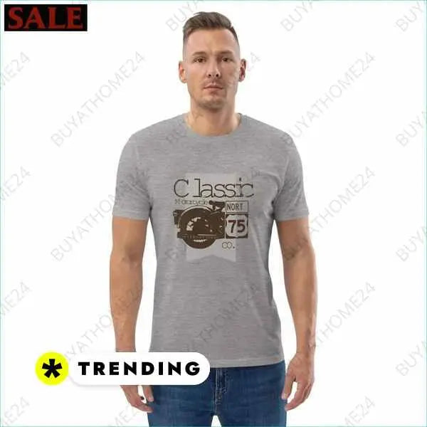 Grafik Rundhalsshirts Herren & Damen T-Shirt S - 5XL – Vielseitig von BUYATHOME24® BUYATHOME24®