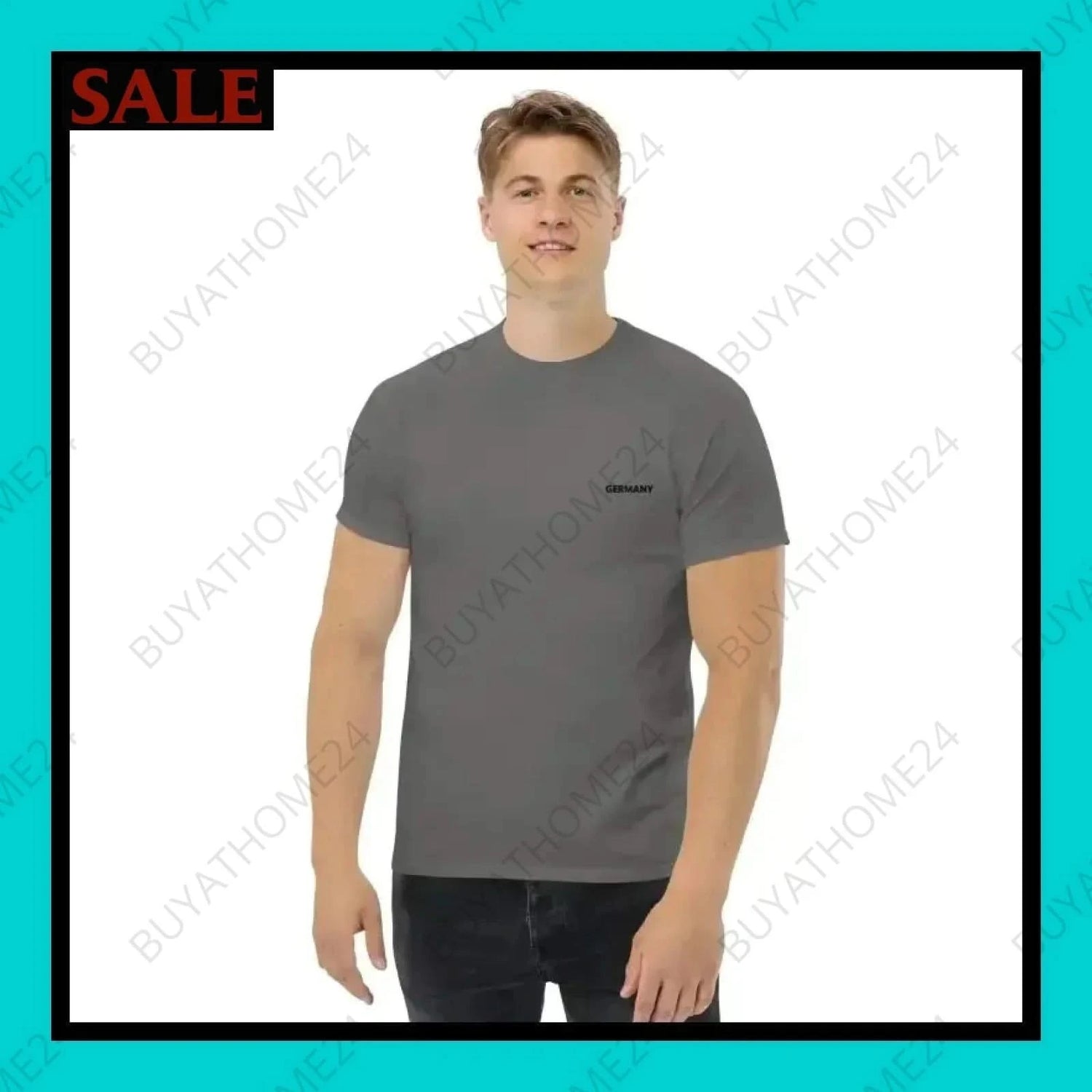 Herren T-Shirt S-5XL - BUYATHOME24 - T-Shirtdruck - GERMANY - HERRENMODE, T-Shirt, YOUR STYLE