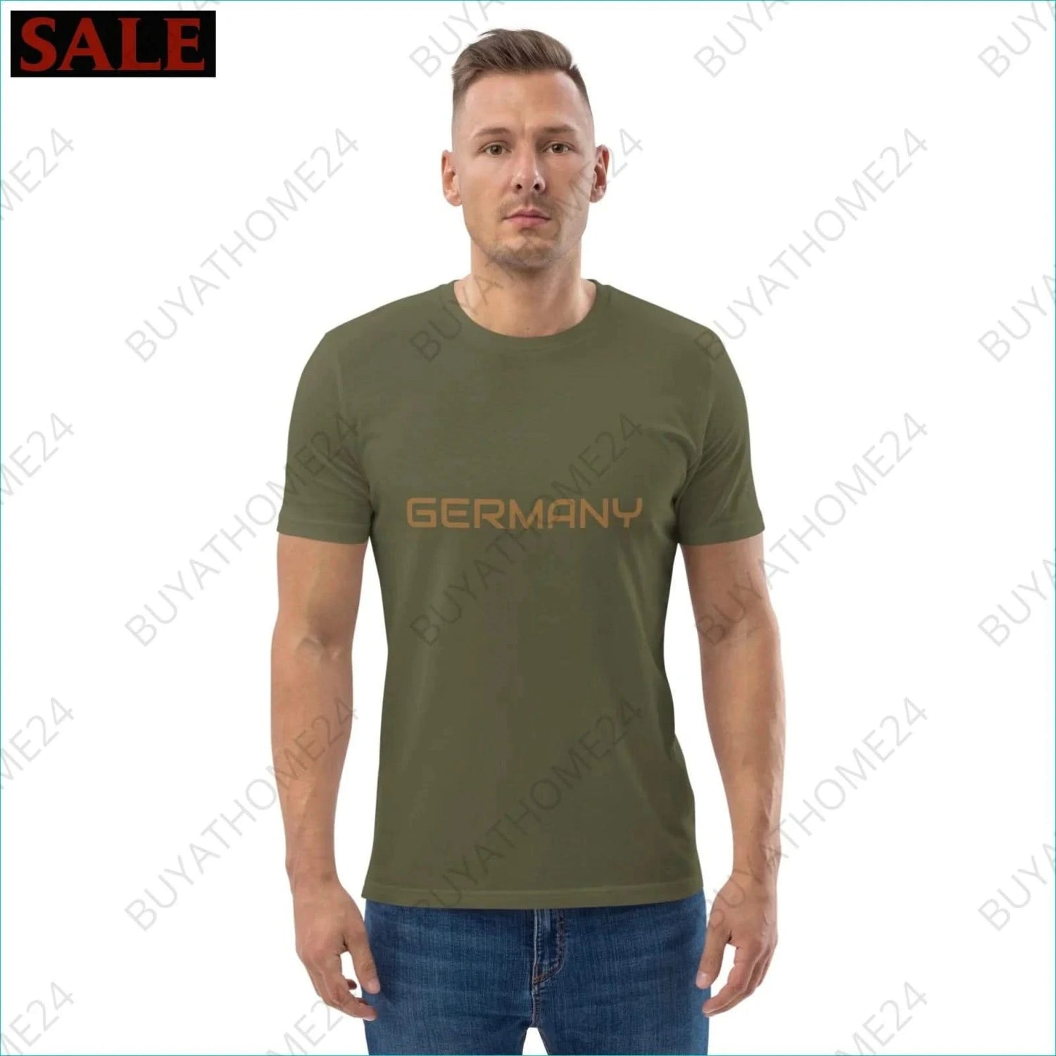 Herren T-Shirt S-5XL - BUYATHOME24 - T-Shirtdruck - GERMANY - HERRENMODE, T-Shirt