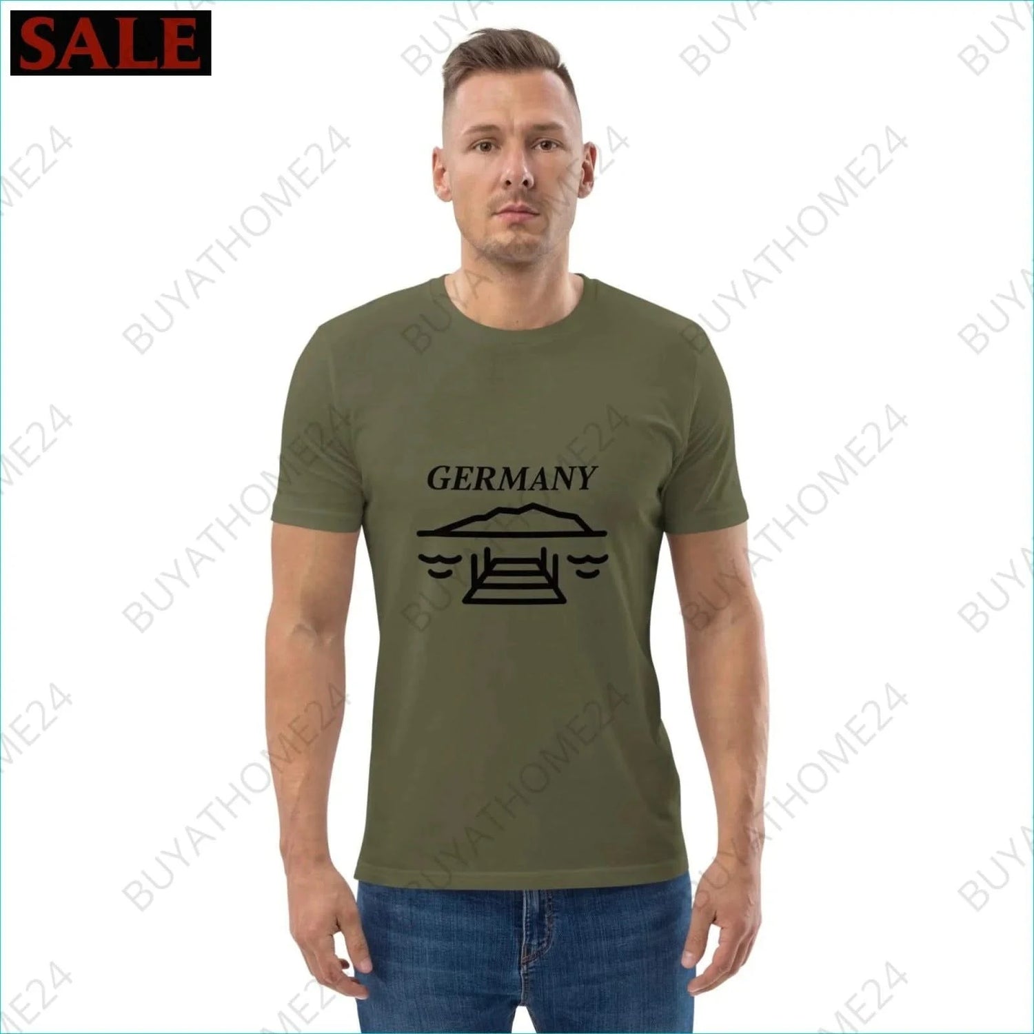 Herren T-Shirt S-5XL - BUYATHOME24 - T-Shirtdruck - GERMANY - HERRENMODE, T-Shirt, YOUR STYLE