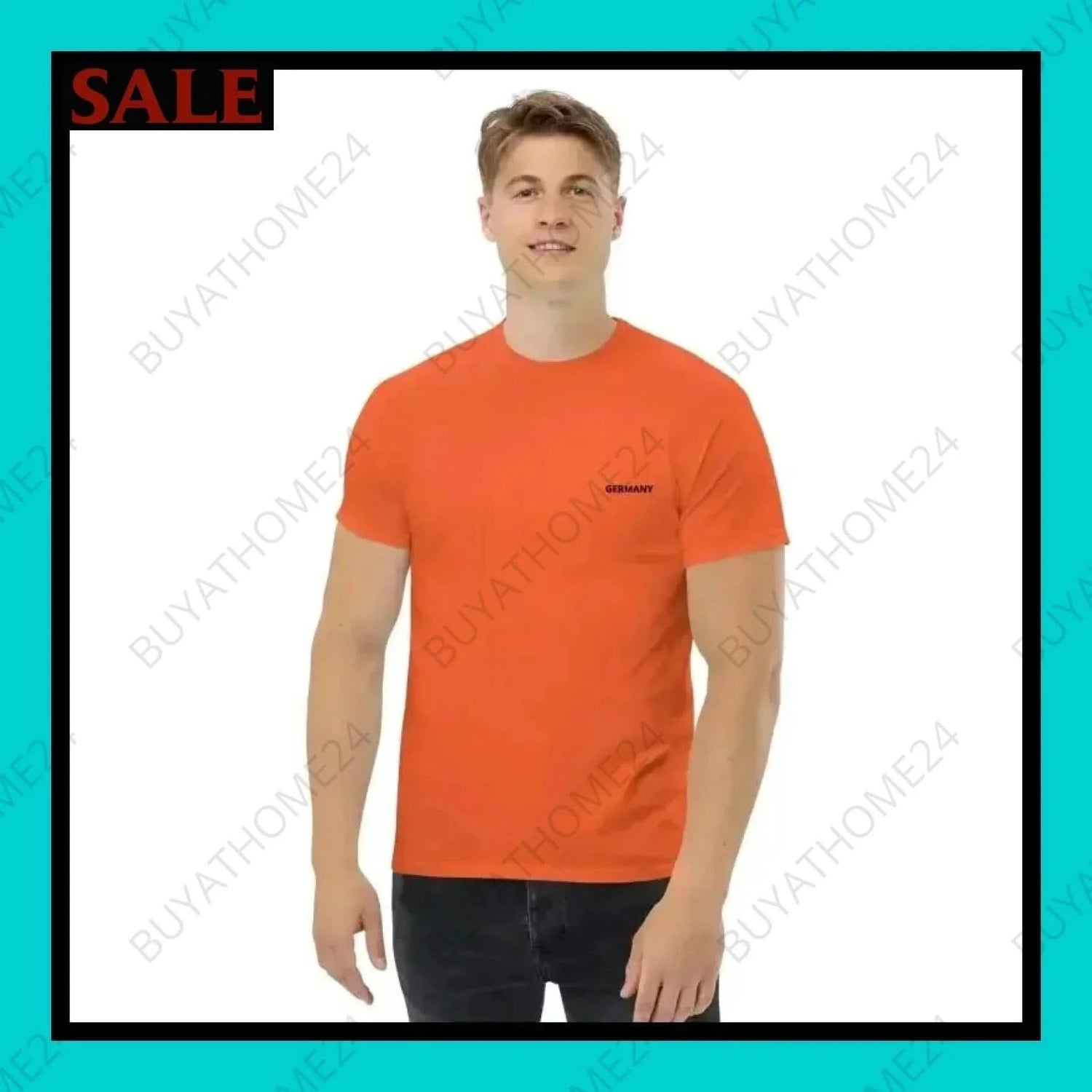 Herren T-Shirt S-5XL - BUYATHOME24 - T-Shirtdruck - GERMANY - HERRENMODE, T-Shirt, YOUR STYLE