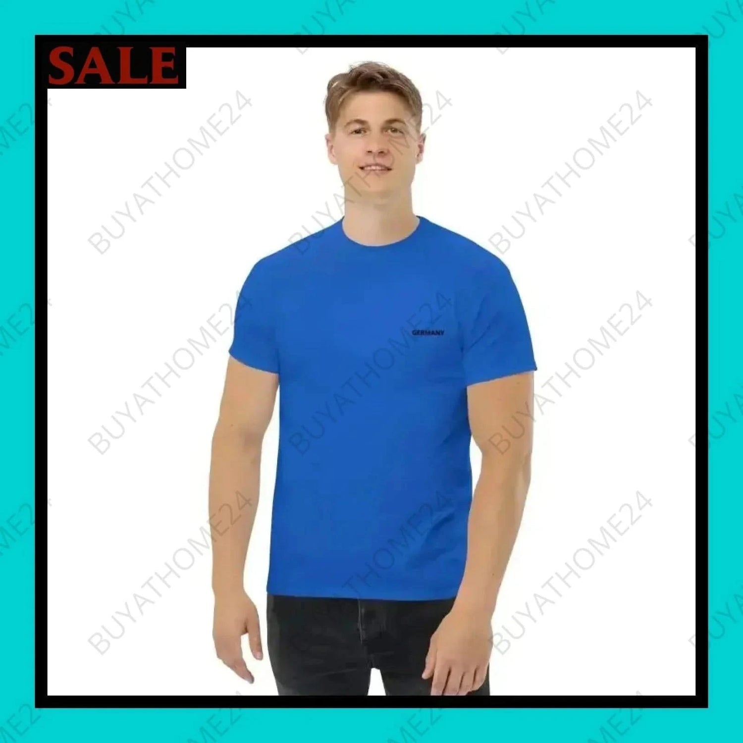 Herren T-Shirt S-5XL - BUYATHOME24 - T-Shirtdruck - GERMANY - HERRENMODE, T-Shirt, YOUR STYLE