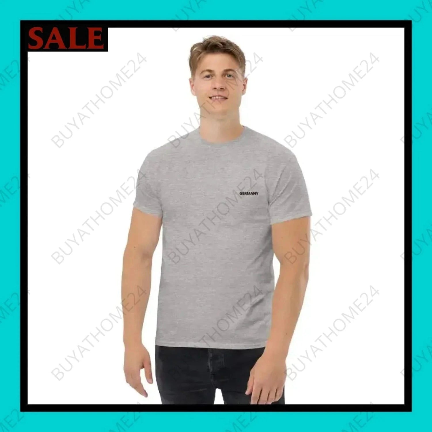 Herren T-Shirt S-5XL - BUYATHOME24 - T-Shirtdruck - GERMANY - HERRENMODE, T-Shirt, YOUR STYLE