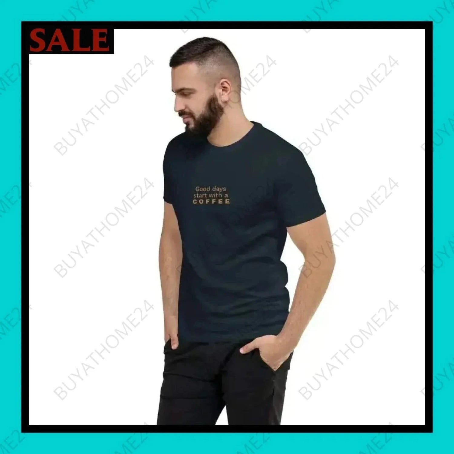 Herren T-Shirt XS-3XL - BUYATHOME24 - T-Shirtdruck - GERMANY - HERRENMODE, T-Shirt, YOUR STYLE