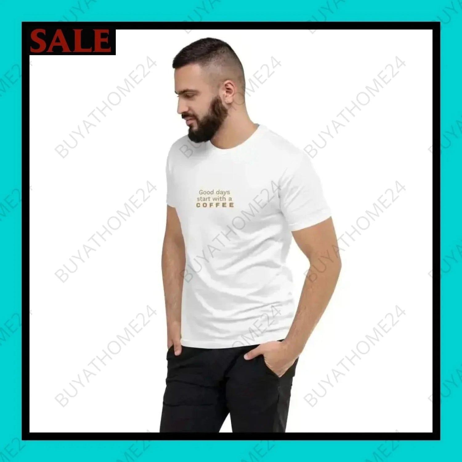 Herren T-Shirt XS-3XL - BUYATHOME24 - T-Shirtdruck - GERMANY - HERRENMODE, T-Shirt, YOUR STYLE