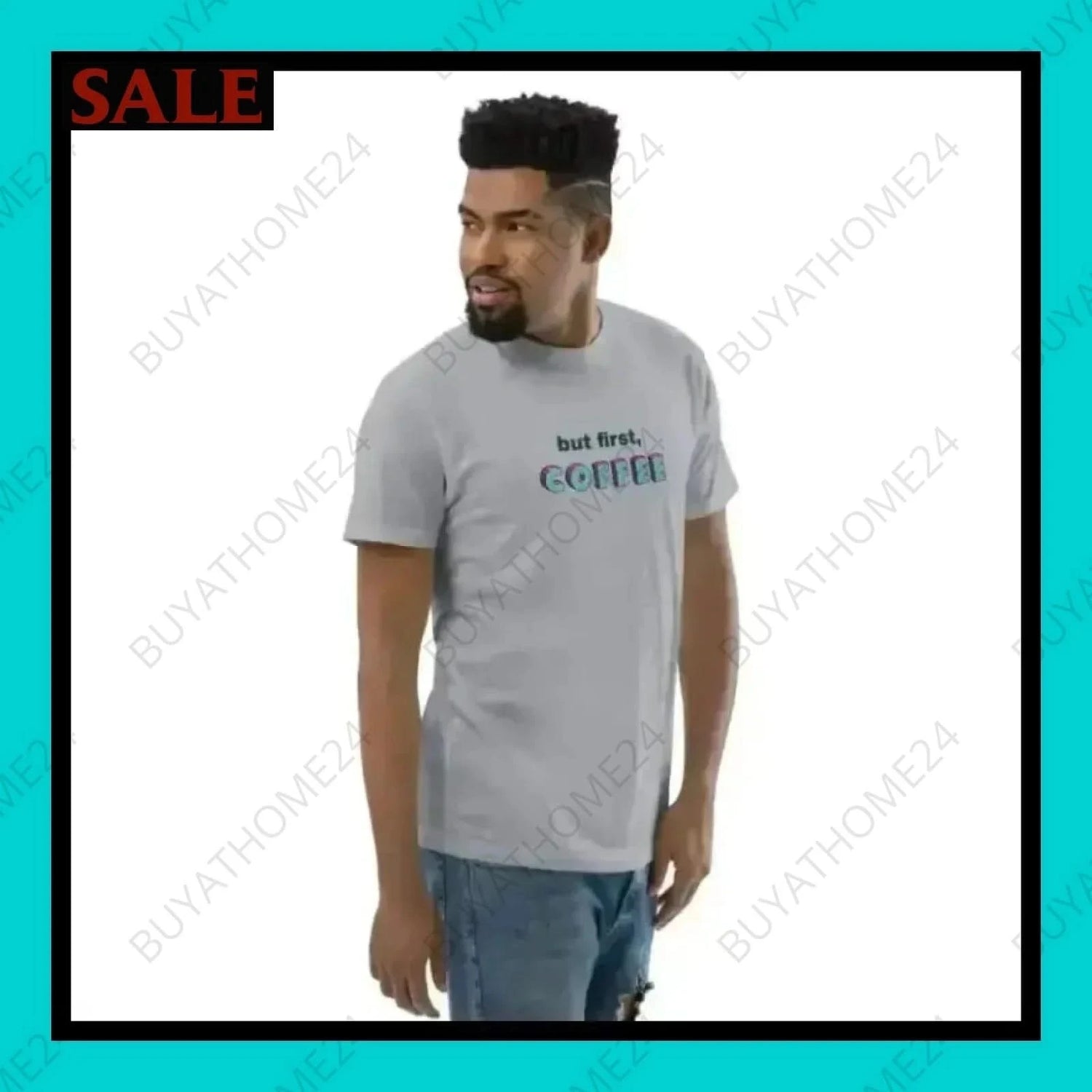 Herren T-Shirt XS-3XL - BUYATHOME24 - T-Shirtdruck - GERMANY - HERRENMODE, T-Shirt, YOUR STYLE