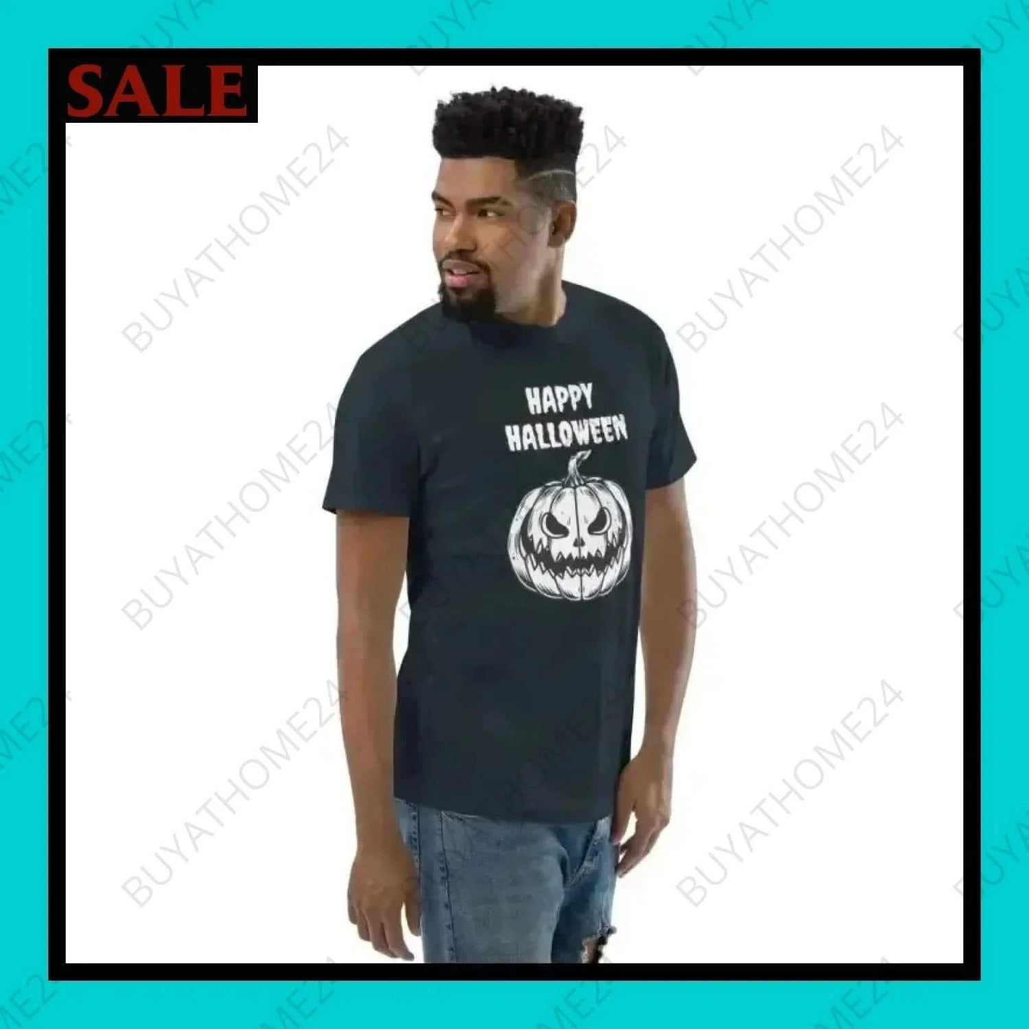 Herren T-Shirt XS-3XL - BUYATHOME24 - T-Shirtdruck - GERMANY - HALLOWEEN, HERRENMODE, T-Shirt, YOUR STYLE