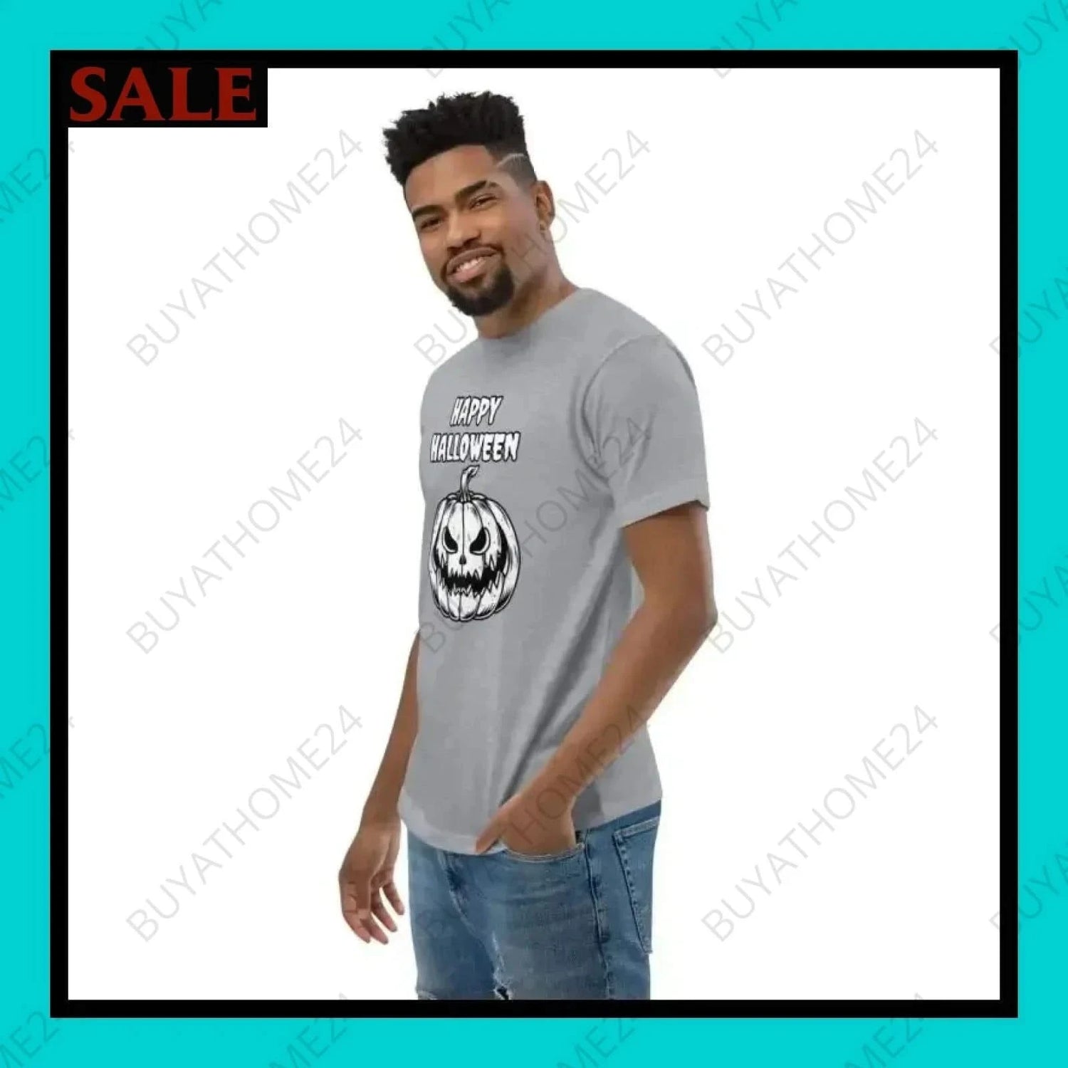 Herren T-Shirt XS-3XL - BUYATHOME24 - T-Shirtdruck - GERMANY - HALLOWEEN, HERRENMODE, T-Shirt, YOUR STYLE