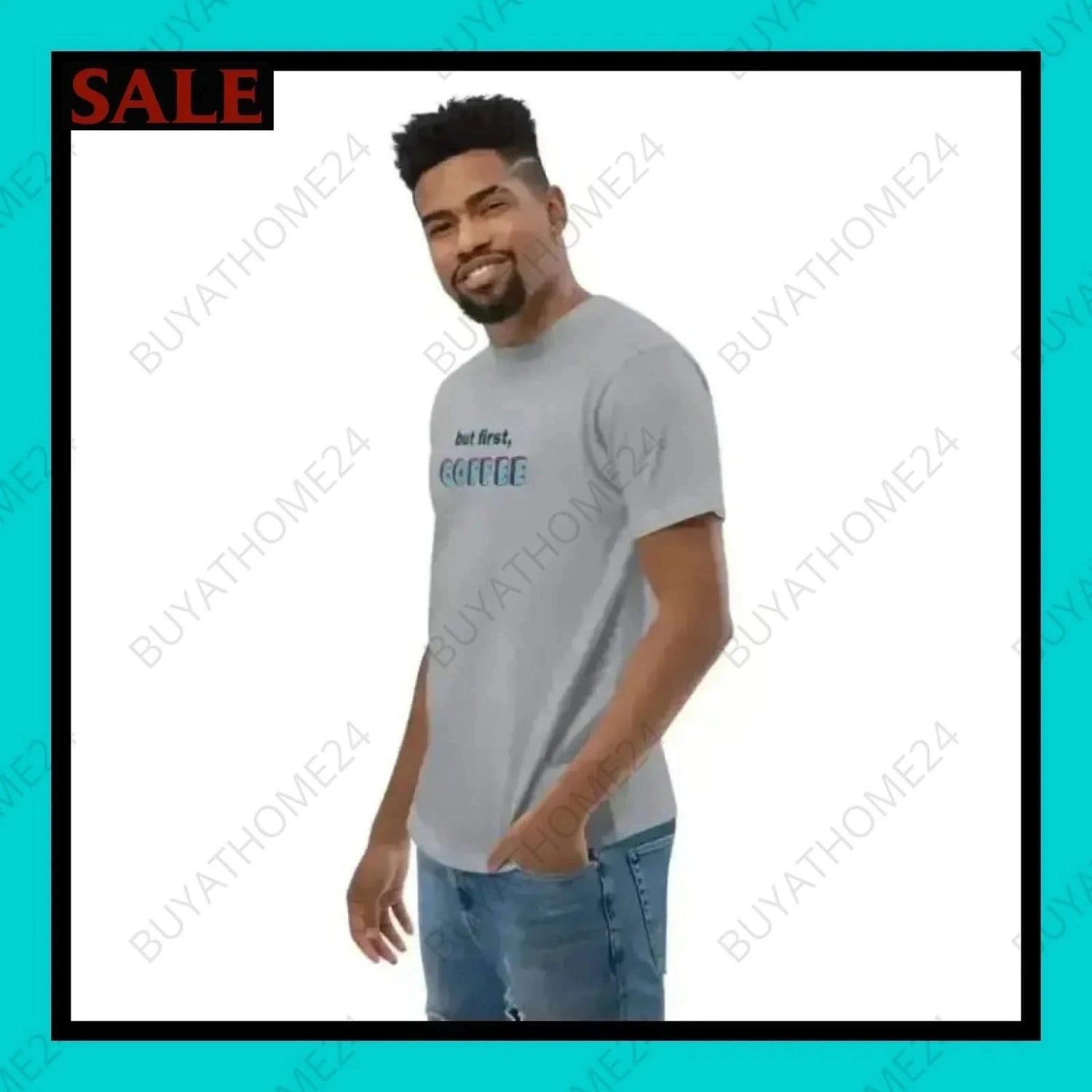 Herren T-Shirt XS-3XL - BUYATHOME24 - T-Shirtdruck - GERMANY - HERRENMODE, T-Shirt, YOUR STYLE