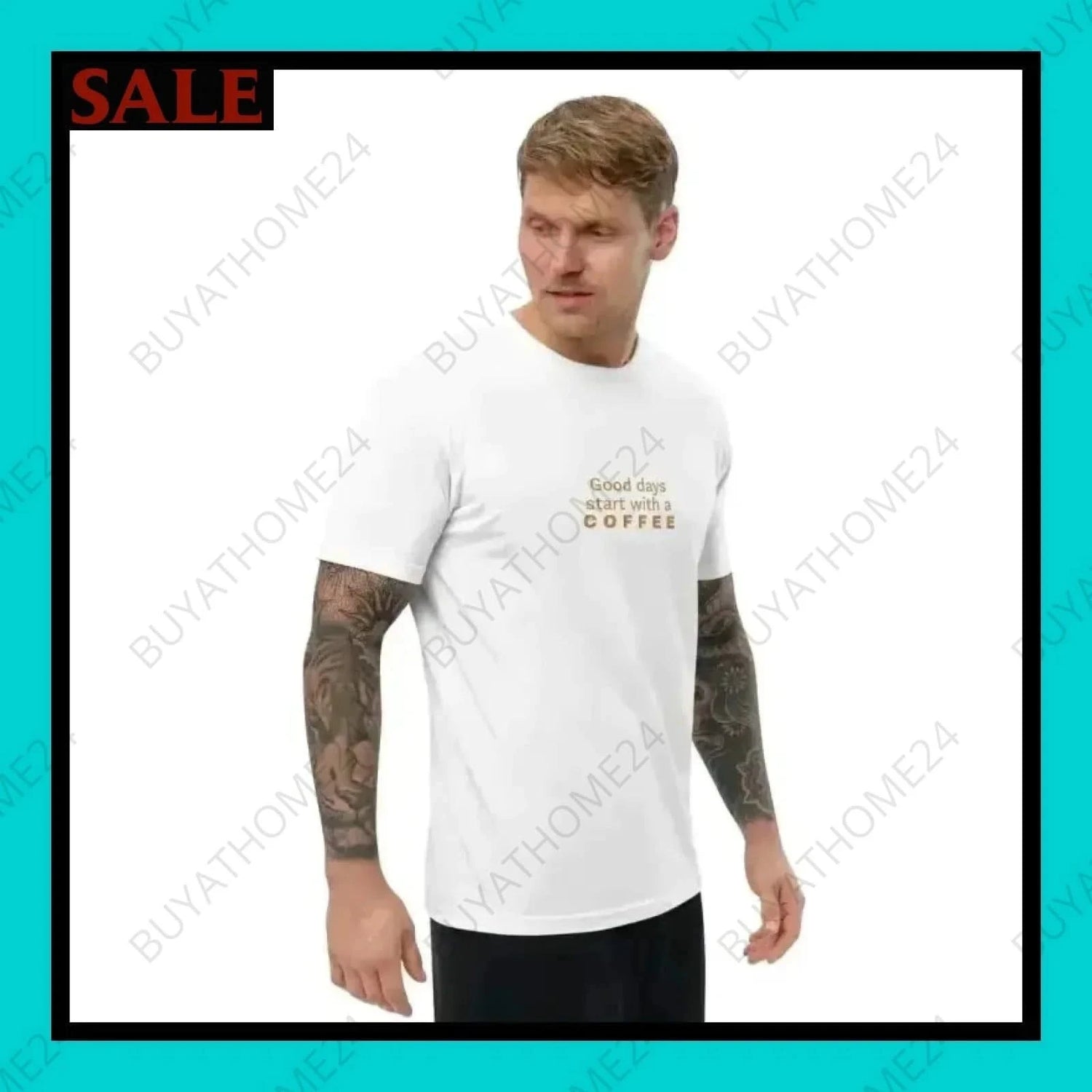 Herren T-Shirt XS-3XL - BUYATHOME24 - T-Shirtdruck - GERMANY - HERRENMODE, T-Shirt, YOUR STYLE