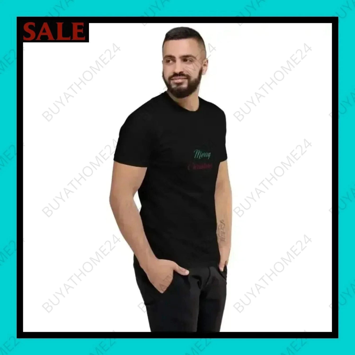 Herren T-Shirt XS-3XL - BUYATHOME24 - T-Shirtdruck - GERMANY - HERRENMODE, T-Shirt, WEIHNACHTEN, YOUR STYLE