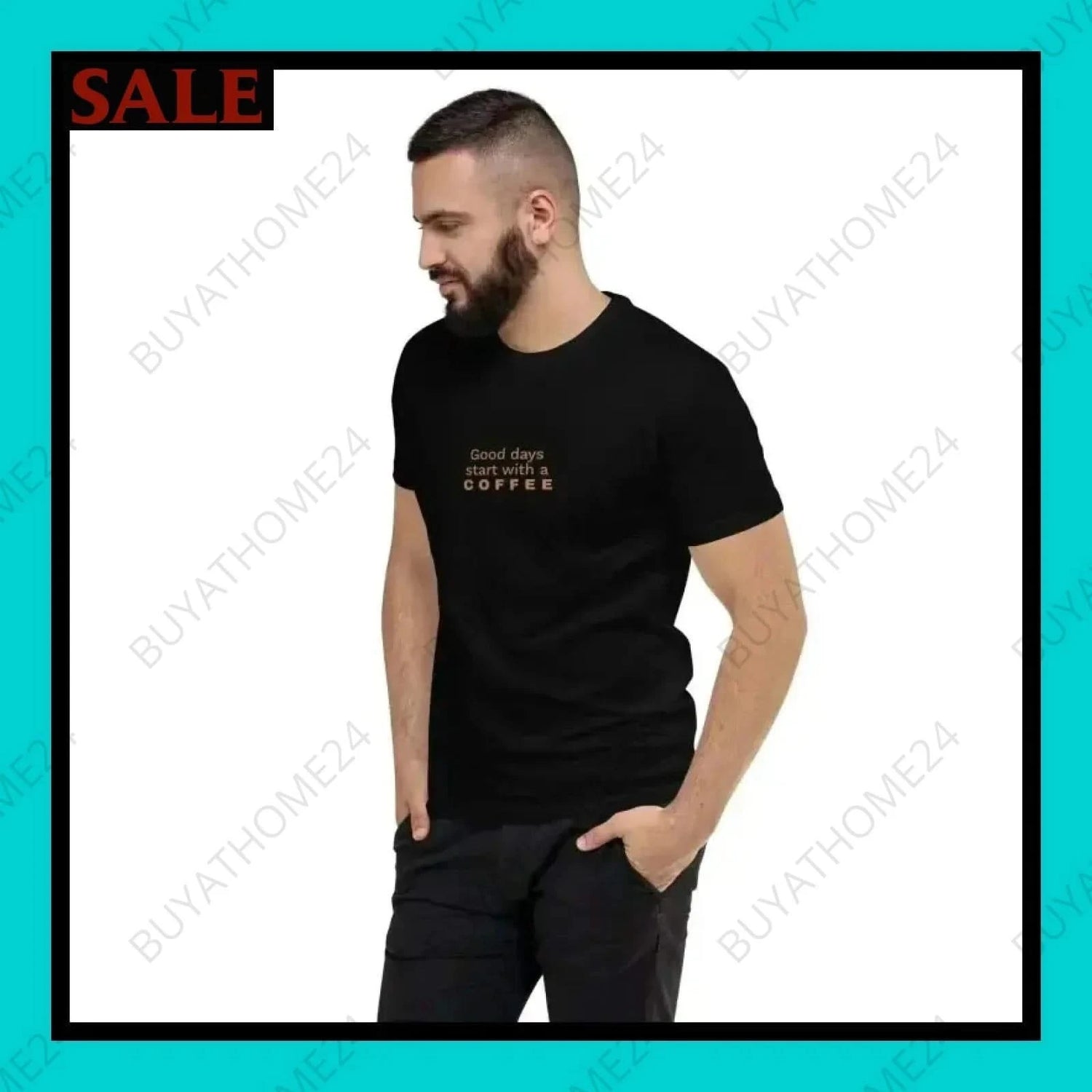 Herren T-Shirt XS-3XL - BUYATHOME24 - T-Shirtdruck - GERMANY - HERRENMODE, T-Shirt, YOUR STYLE