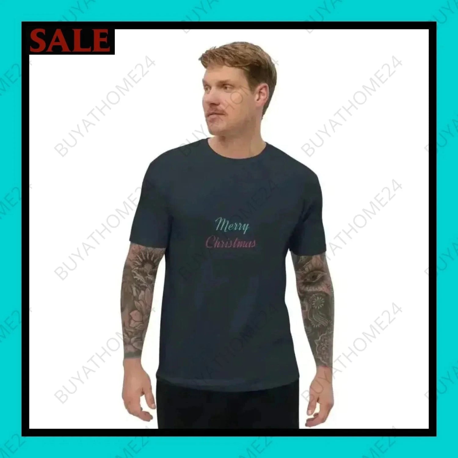 Herren T-Shirt XS-3XL - BUYATHOME24 - T-Shirtdruck - GERMANY - HERRENMODE, T-Shirt, WEIHNACHTEN, YOUR STYLE