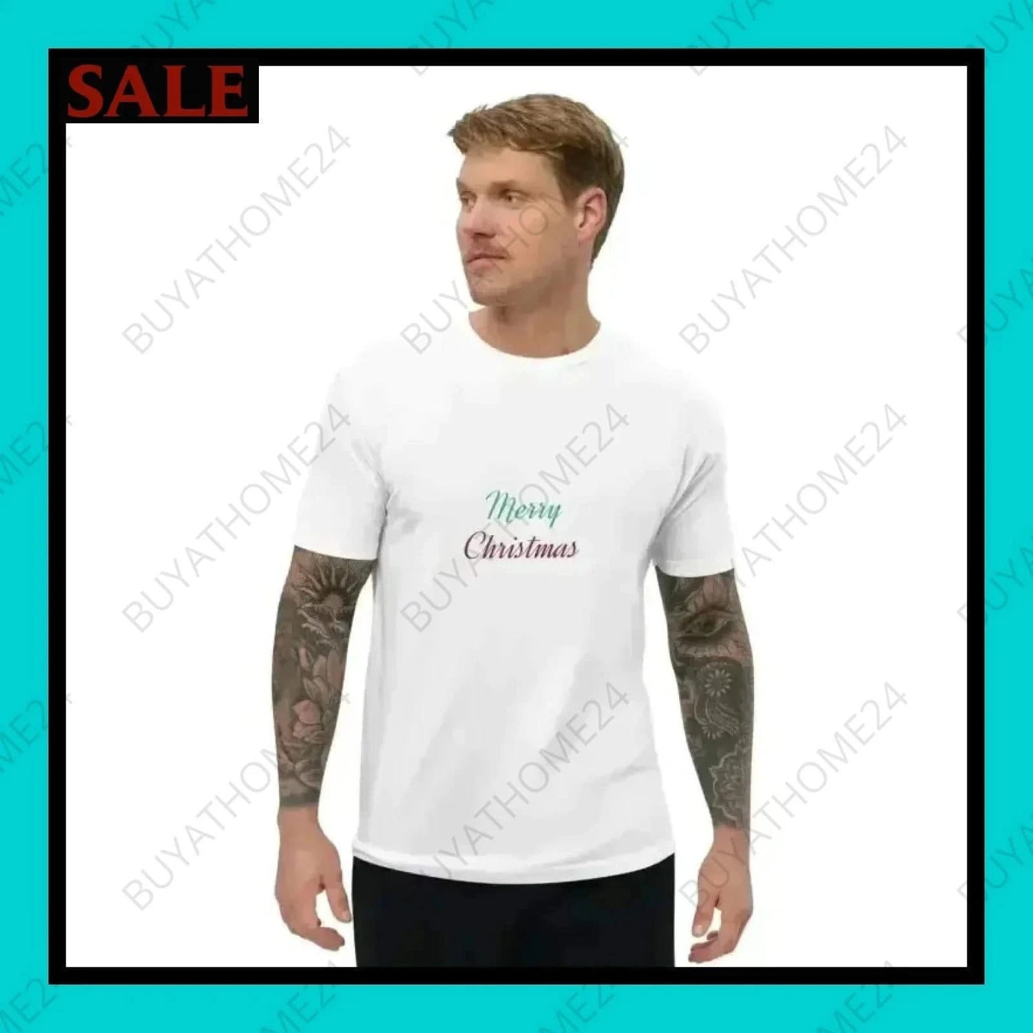 Herren T-Shirt XS-3XL - BUYATHOME24 - T-Shirtdruck - GERMANY - HERRENMODE, T-Shirt, WEIHNACHTEN, YOUR STYLE