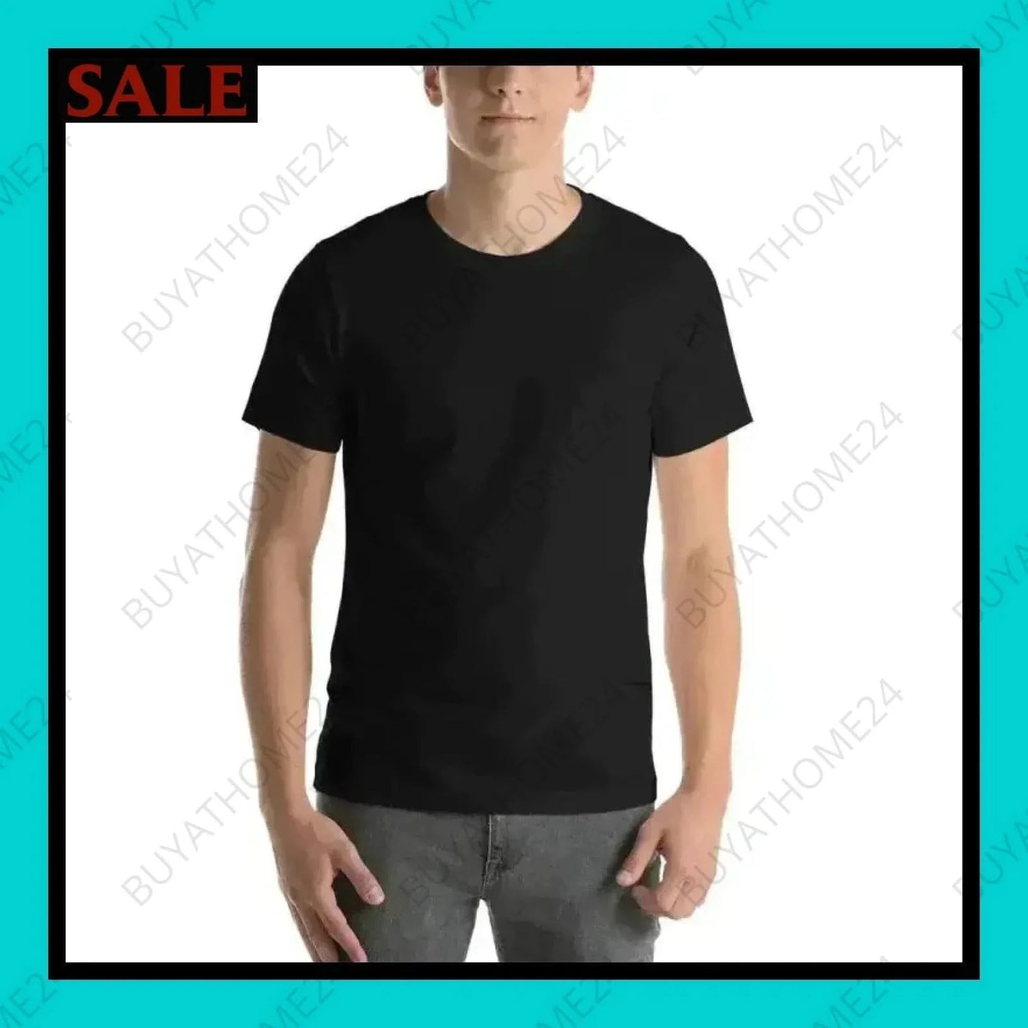 Herren T-Shirt XS-5XL - BUYATHOME24 - bestickt - GERMANY - HERRENMODE, T-Shirt