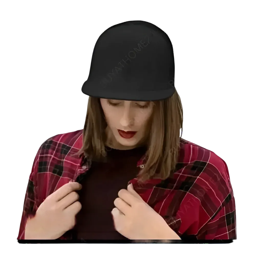 Unisex Hip-Hop Rapper Snapback Cap aus Baumwollmischung, 52 cm, modisches Accessoire für Herren und Damen.