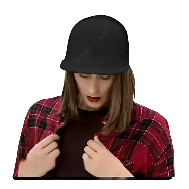 Unisex Hip-Hop Rapper Snapback Cap aus Baumwollmischung, 52 cm, modisches Accessoire für Herren und Damen.