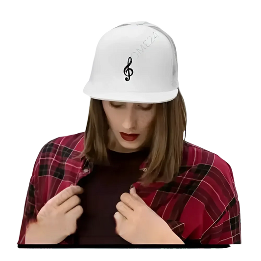 Unisex Hip-Hop Rapper Snapback Cap aus Baumwollmischung, 52 cm, modisches Streetwear-Accessoire von BUYATHOME24