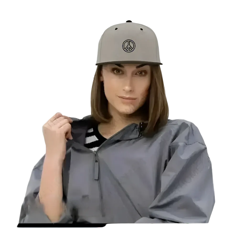 Hip-Hop Snapback Cap für Damen und Herren aus Acryl und Baumwolle, verstellbar 51-60 cm, stilvolles Streetwear-Accessoire