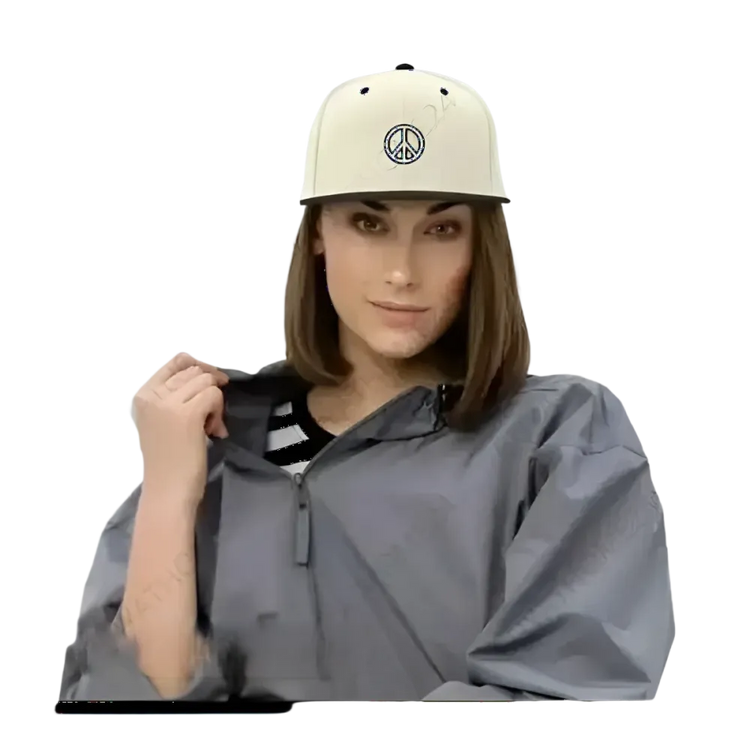 Unisex Hip-Hop Snapback Cap aus Acryl und Baumwolle, 51-60 cm, mit stylischem Design für Herren und Damen.
