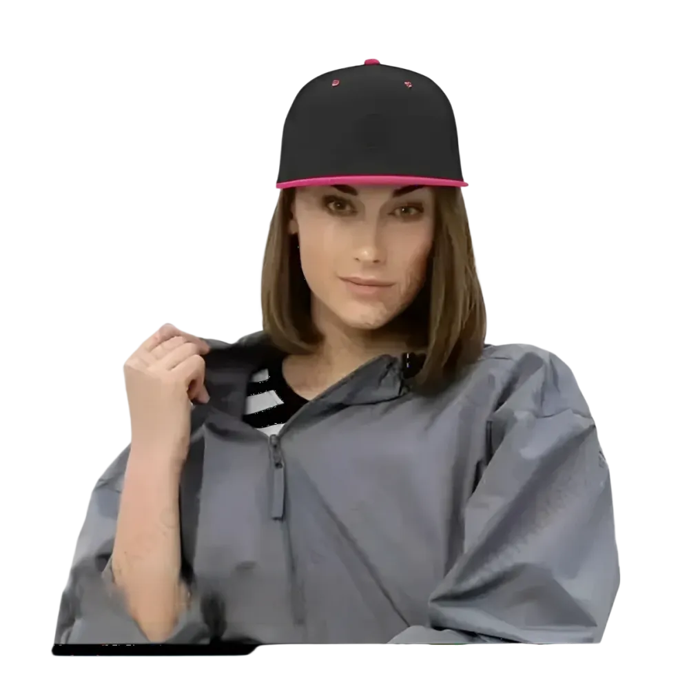Unisex Hip-Hop Snapback Cap aus Acryl und Baumwolle, 51-60 cm, stylisches Modeaccessoire für Herren und Damen.