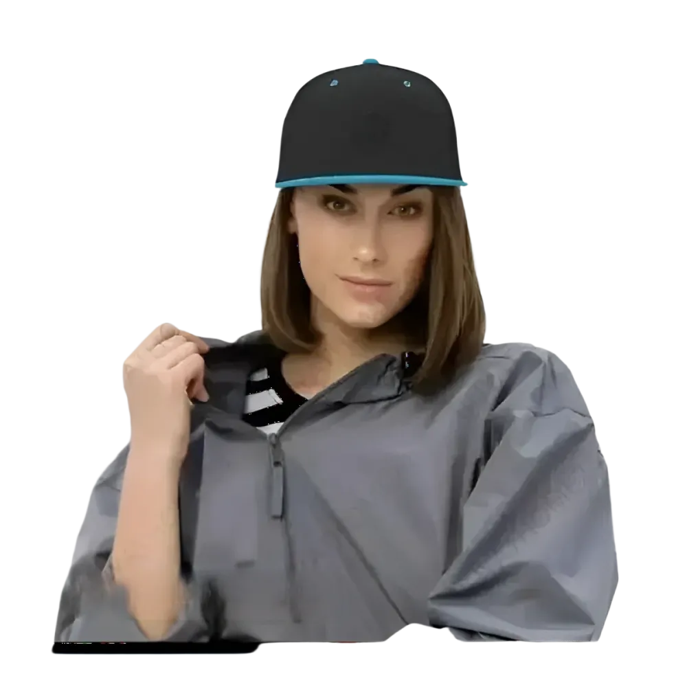 Hip-Hop Snapback Cap für Herren und Damen, Unisex, aus Acryl und Baumwolle, verstellbar 51-60 cm, von BUYATHOME24.