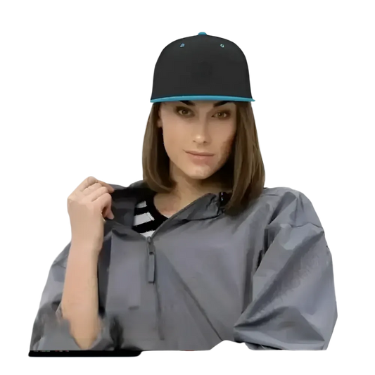 Hip-Hop Snapback Cap für Herren und Damen, Unisex, aus Acryl und Baumwolle, verstellbar 51-60 cm, von BUYATHOME24.