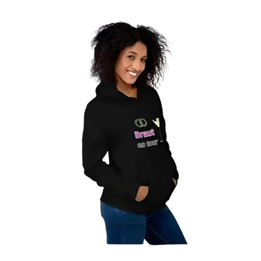 Grafik Damen Hoodie in S-5XL, Hochzeit Kapuzenpullover für Damen, Braut Hoodie für Junggesellinnenabschied, BUYATHOME24