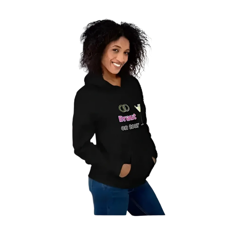 Grafik Damen Hoodie in S-5XL, Hochzeit Kapuzenpullover für Damen, Braut Hoodie für Junggesellinnenabschied, BUYATHOME24