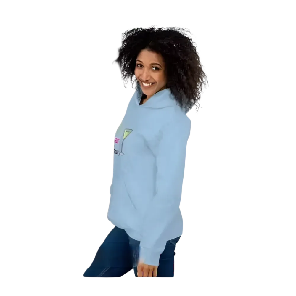 Grafik Damen Hoodie für Hochzeiten, Braut Kapuzenpullover in S-5XL, bequem und stilvoll für Junggesellinnenabschiede.