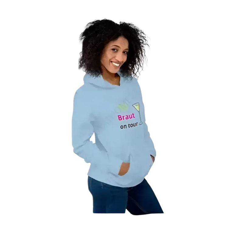 Grafik Damen Hoodie Hochzeit, Braut Kapuzenpullover in S-5XL, komfortabler Junggesellinnenabschied Hoodie von BUYATHOME24
