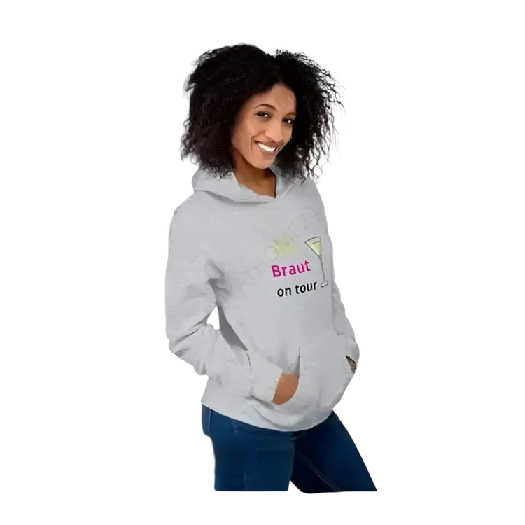 Hochzeits-Kapuzenpullover für Damen, Grafik Hoodie in S-5XL, Braut-Design, bequemer Damen-Hoodie von BUYATHOME24