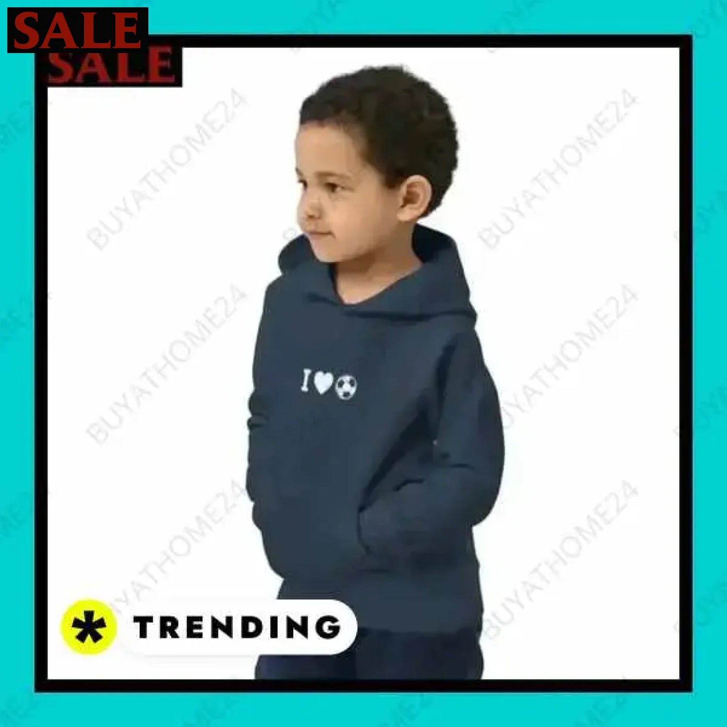 • Kapuzenpullover I Kinder Hoodie 4 Jahre - 12 Jahre  Textildruck BUYATHOME24, T-Shirts BUYATHOME24, Hoodies BUYATHOME24,  Hosen BUYATHOME24, Jacken BUYATHOME24, Schuhe BUYATHOME24