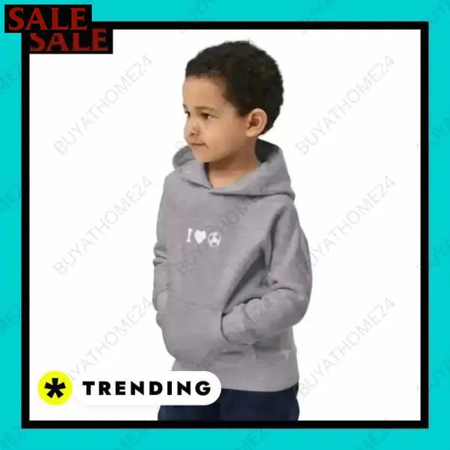 • Kapuzenpullover I Kinder Hoodie 4 Jahre - 12 Jahre  Textildruck BUYATHOME24, T-Shirts BUYATHOME24, Hoodies BUYATHOME24,  Hosen BUYATHOME24, Jacken BUYATHOME24, Schuhe BUYATHOME24