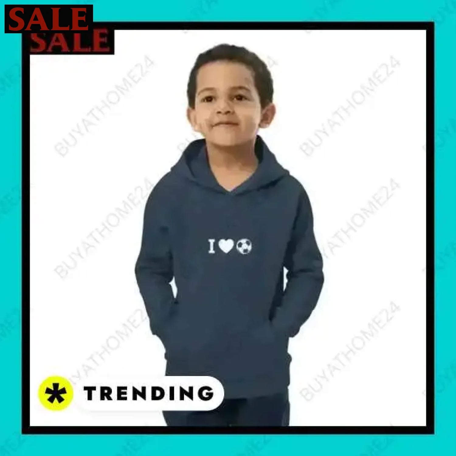 • Kapuzenpullover I Kinder Hoodie 4 Jahre - 12 Jahre  Textildruck BUYATHOME24, T-Shirts BUYATHOME24, Hoodies BUYATHOME24,  Hosen BUYATHOME24, Jacken BUYATHOME24, Schuhe BUYATHOME24