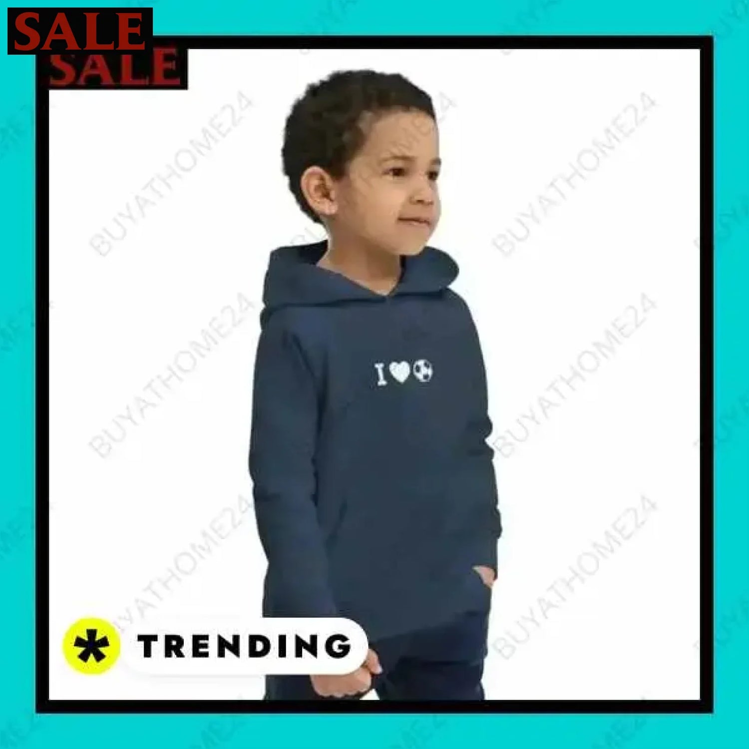 • Kapuzenpullover I Kinder Hoodie 4 Jahre - 12 Jahre  Textildruck BUYATHOME24, T-Shirts BUYATHOME24, Hoodies BUYATHOME24,  Hosen BUYATHOME24, Jacken BUYATHOME24, Schuhe BUYATHOME24