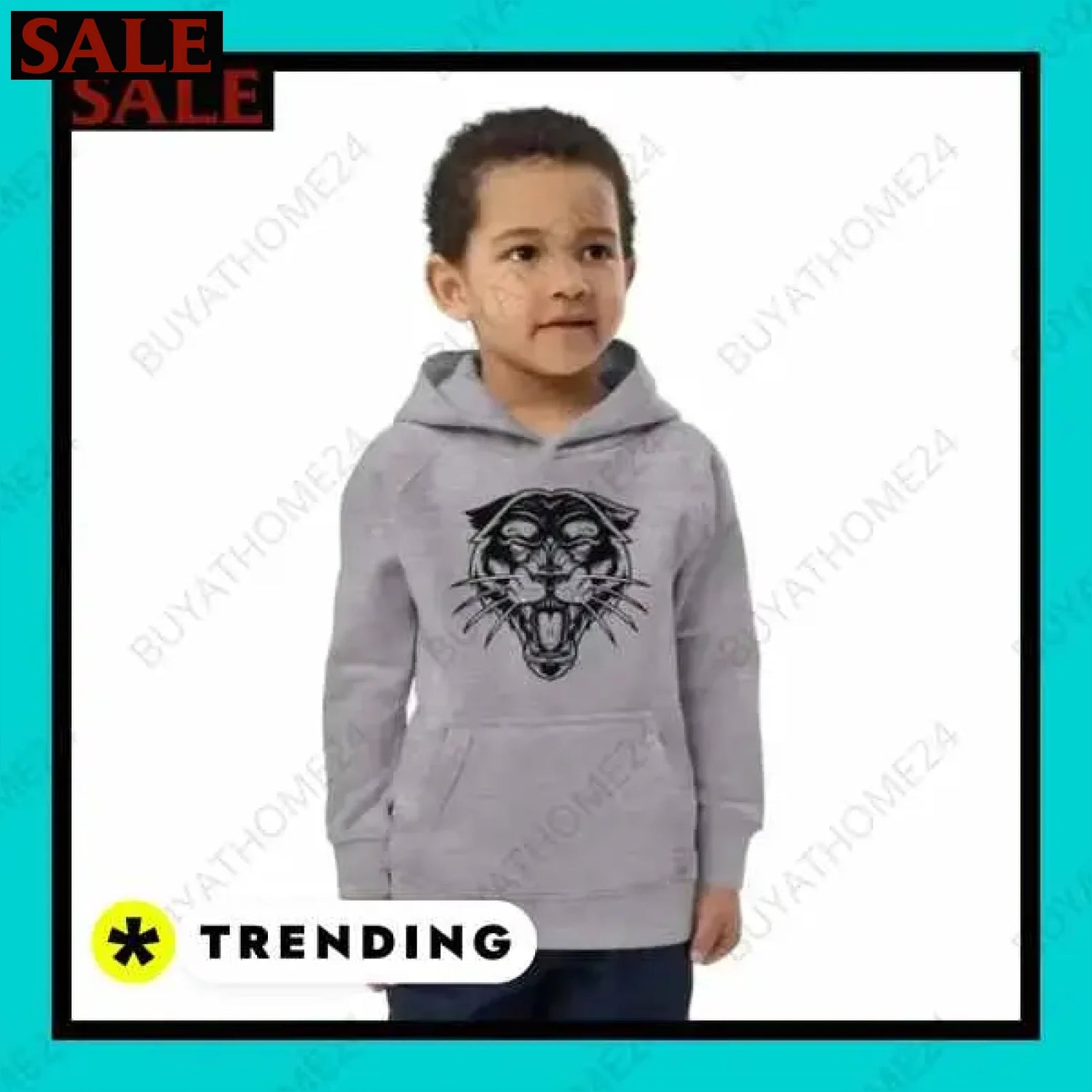 • Kapuzenpullover I Kinder Hoodie 4 Jahre - 12 Jahre  Textildruck BUYATHOME24, T-Shirts BUYATHOME24, Hoodies BUYATHOME24,  Hosen BUYATHOME24, Jacken BUYATHOME24, Schuhe BUYATHOME24