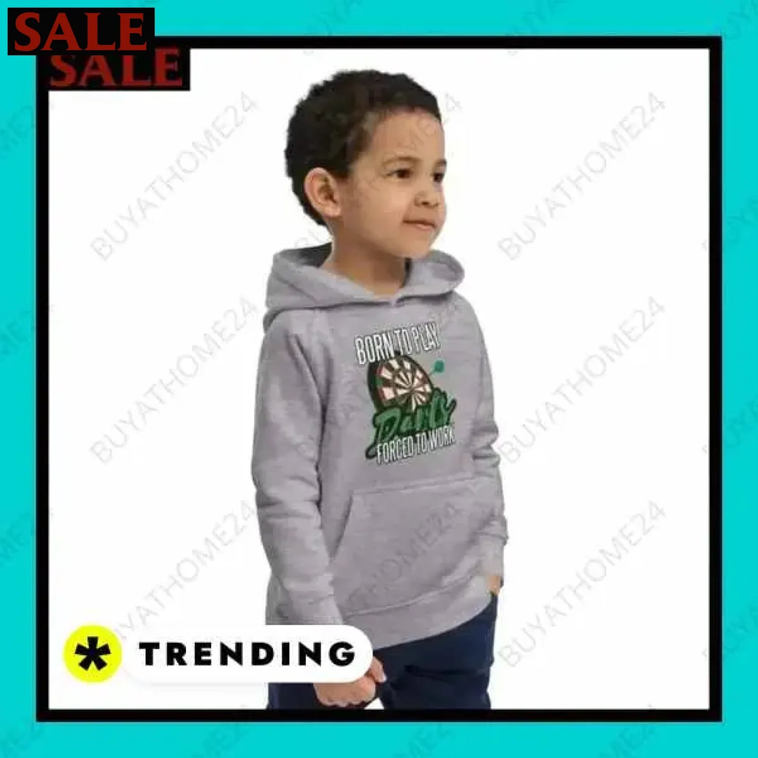 Jungen Baumwolle Hoodie für Kinder von 4 bis 12 Jahren bei BuyAtHome24  Textildruck BUYATHOME24, T-Shirts BUYATHOME24, Hoodies BUYATHOME24,  Hosen BUYATHOME24, Jacken BUYATHOME24, Schuhe BUYATHOME24