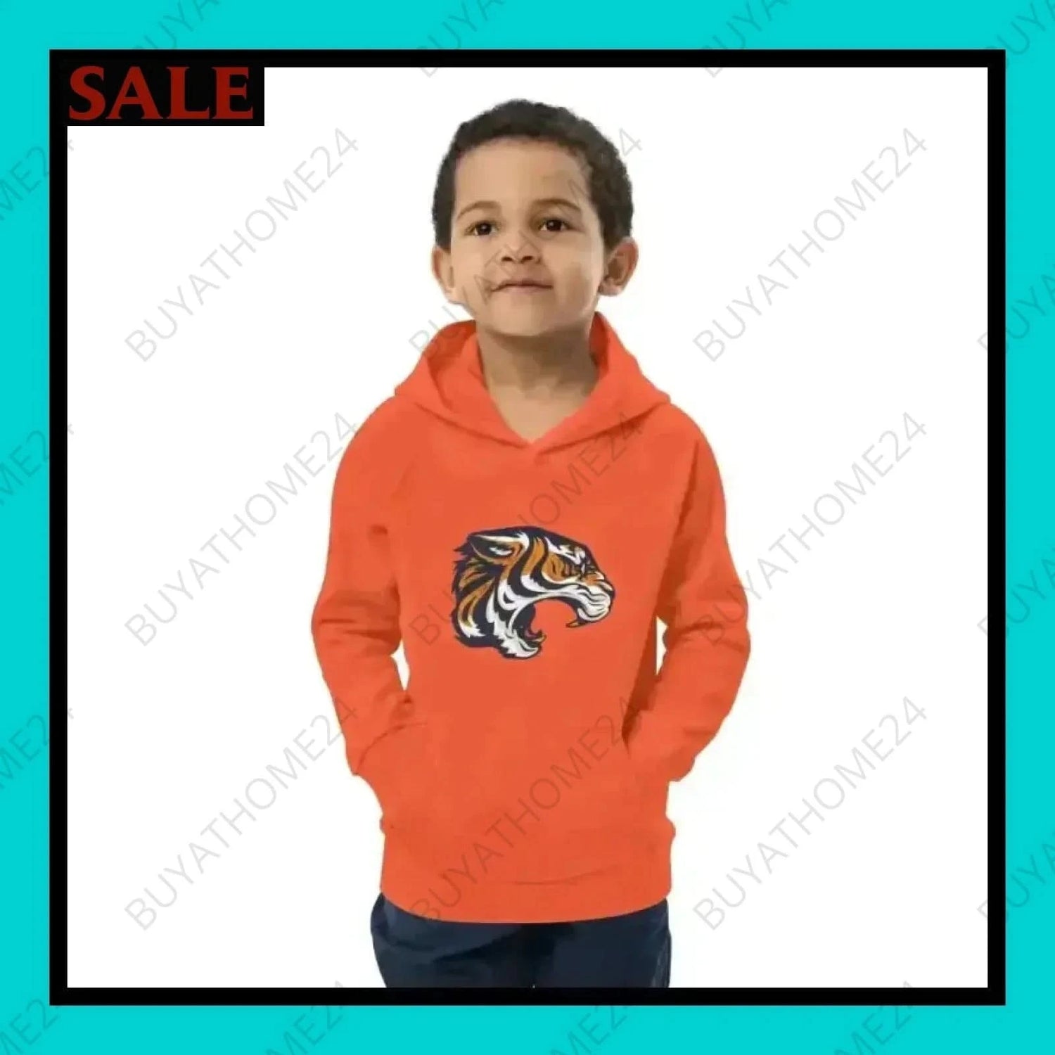 Jungen Hoodie 4 Jahre - 12 Jahre - BUYATHOME24 - Hoodiedruck - GERMANY - Kinder Hoodie, KINDERMODE & BABYS