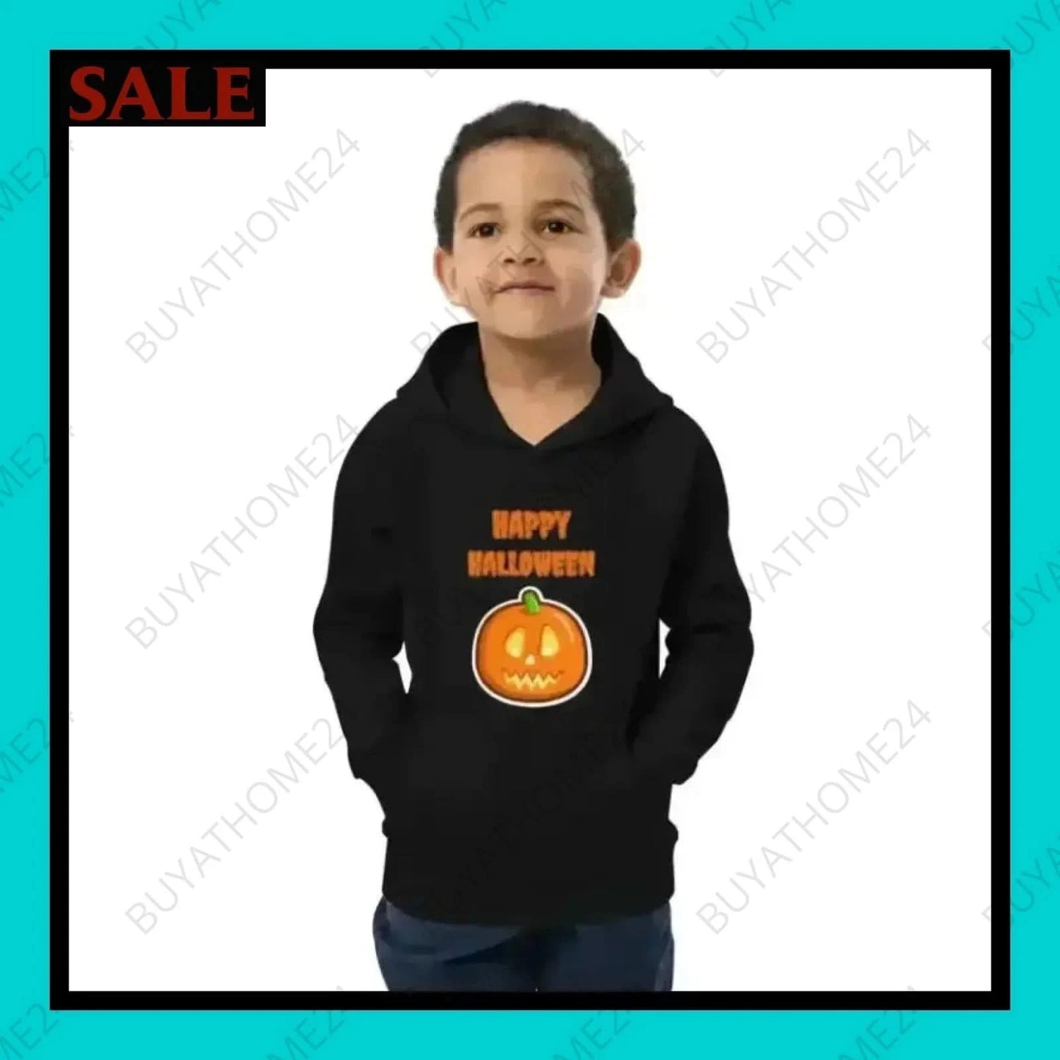 Jungen Hoodie 4 Jahre - 12 Jahre - BUYATHOME24 - Hoodiedruck - GERMANY - HALLOWEEN, Kinder Hoodie, KINDERMODE & BABYS, YOUR STYLE