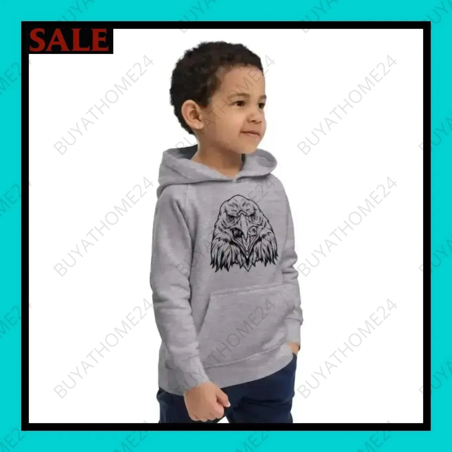 Jungen Hoodie 4 Jahre - 12 Jahre - BUYATHOME24 - Hoodiedruck - GERMANY - Kinder Hoodie, KINDERMODE & BABYS