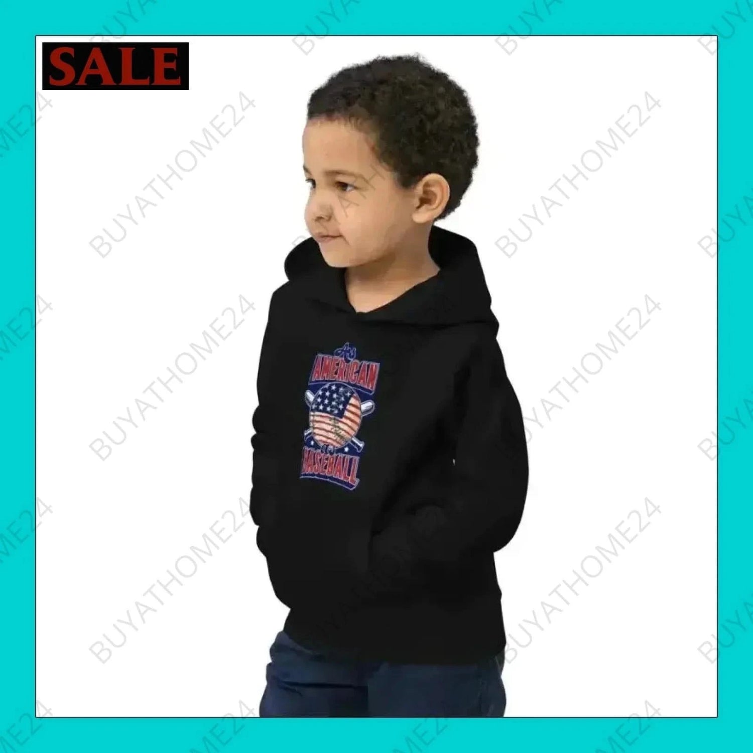 Jungen Hoodie 4 Jahre - 12 Jahre - BUYATHOME24 - Hoodiedruck - GERMANY - Kinder Hoodie, KINDERMODE & BABYS